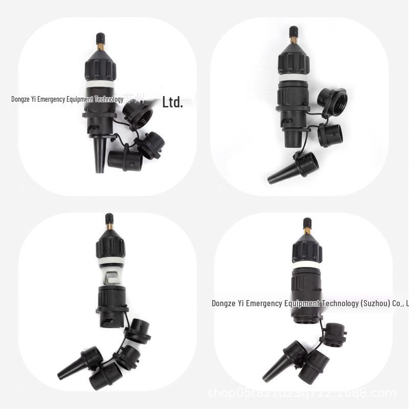 Multifunktionaler Luftventiladapter für SUPs/Kajaks, aufblasbare Boote & Betten