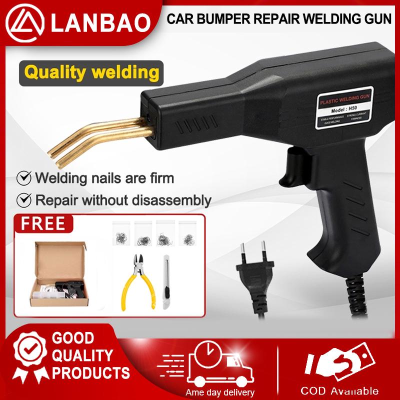 Car Bumper Crack Repair Welding Machine Handy Plastics Welders PVC Repairing Machine Welding Equipment 220V Car Bumper Repair Hot Staplers Machine