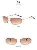 Frameless Y2K Sunglasses - Little Red Book Celebrity Style, High-End Feel, 2025 Hot Girl Edition for Women