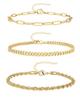 Bohemian Minimalist Women's Hand Jewelry Set: 6 Multi-layer Simple Bracelets
