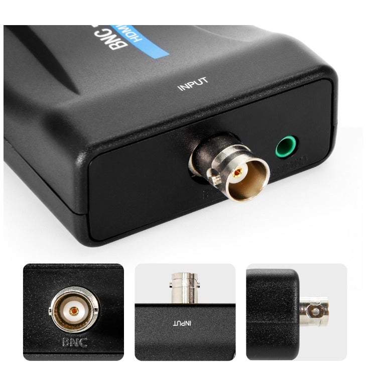 Video Cables & Adapters Mobile Phone Bnc To Hd Video Converter Female Hdmi Adapter Box For Security Camera Cctv Monitor With 720P / 1080P Output Switc