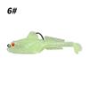 2 Stück 12g Gewicht Silikon Goby Köder Jig Haken Sinkender Weichköder Swimbaits Swimbait Angeln