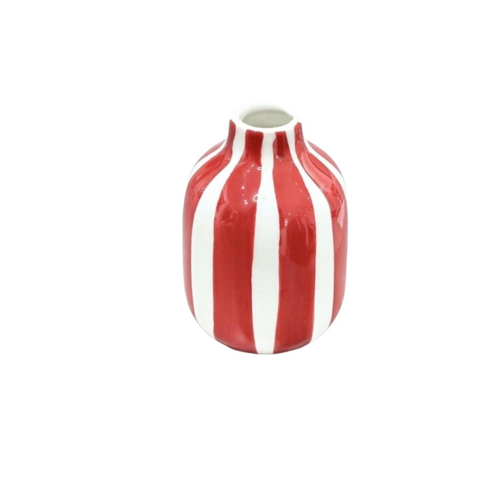 Minimalism Ceramic Vase Candy Color Flower Arrangement Container  Restaurant Centerpiece красный