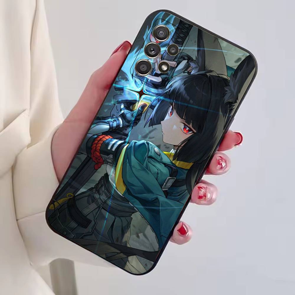 Game ZZZ Hoshimi Miyabi  Phone Case For Samsung S25,S24,S21,S22,S23,S30,Ultra,S20,Plus,Fe,Lite,Note,10,Black Cover