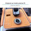 Car Center Control Dustproof Silicone Pad Fit for GWM Tank 500 Hi4-T Auto Center Control Gear Dust Cover Interior Upgrade Parts