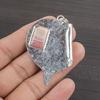 Natural Rhodochrosite Gemstone 925 Sterling Silver Jewelry  Pendant 2.09" AJP-2402
