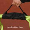 Bright Orange Agility Training Hurdles Durable PVC Non-Slip Feet for Soccer Football Field Speed Practice