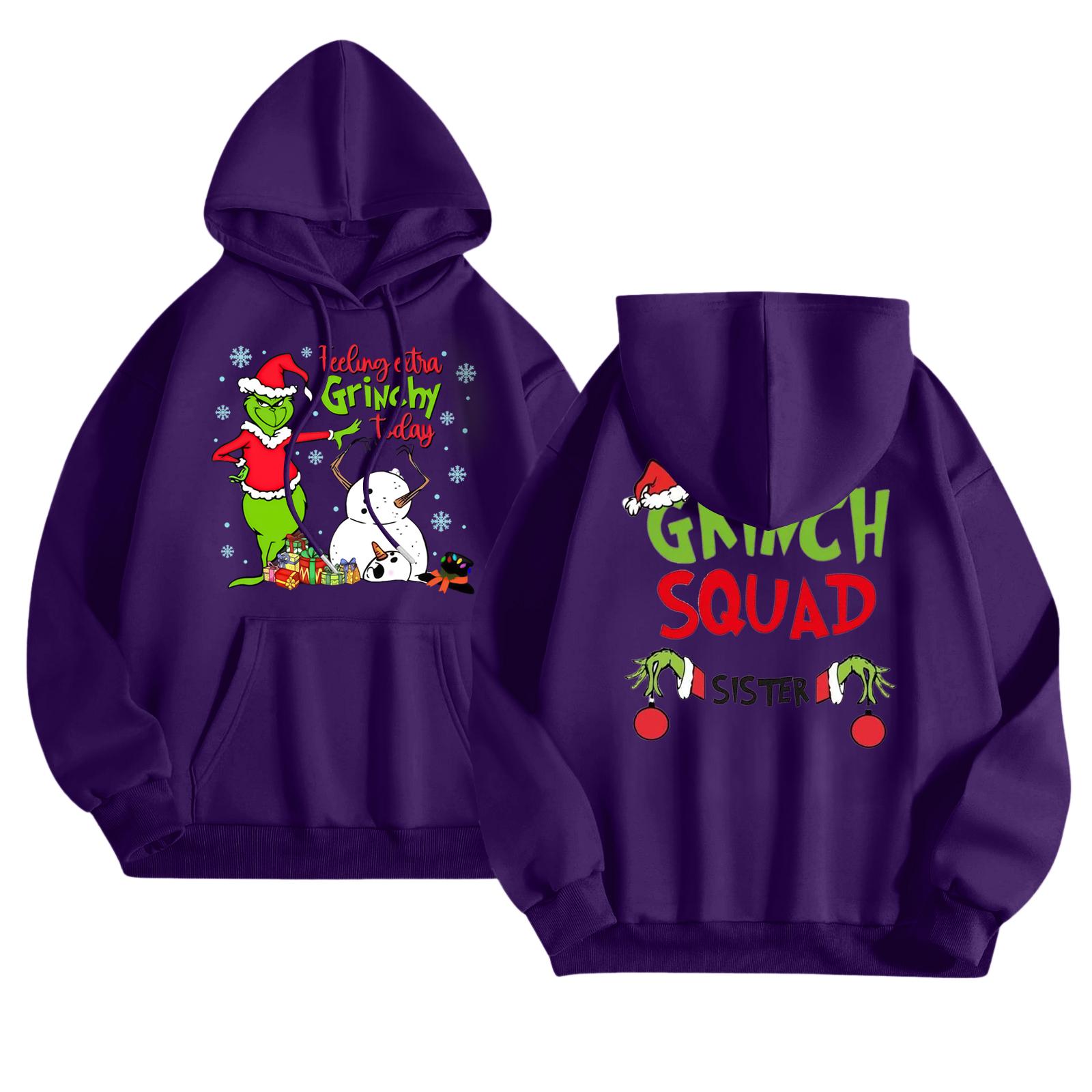 Женский модный повседневный худи с длинным рукавом и принтом S