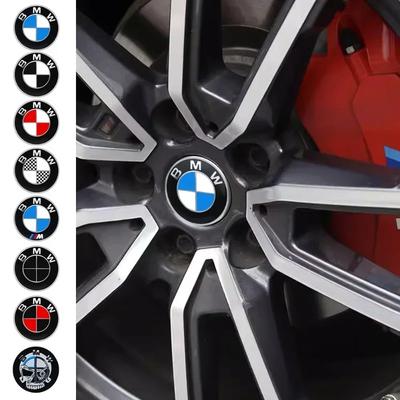 56/60/65mm Car Styling Wheel Center Sticker Hub Cap Badge Decal For M M3 M5 M6 X1 X3 E46 E90 E39 F10 F20 F30 G20 E60 E36 E34