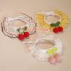 Knitted Pet Bib Cats Dogs - Lolita Style Collar Scarf Adorable Photo Prop Accessory In XS S M L