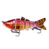 HENGJIA 10cm 18g Multi-Section Sinking Bionic Lure - 6-Section Fish Bait Model