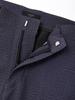 IKALOOK Office Pattern Slacks Elastic Waist Spandex Pants Cpt130