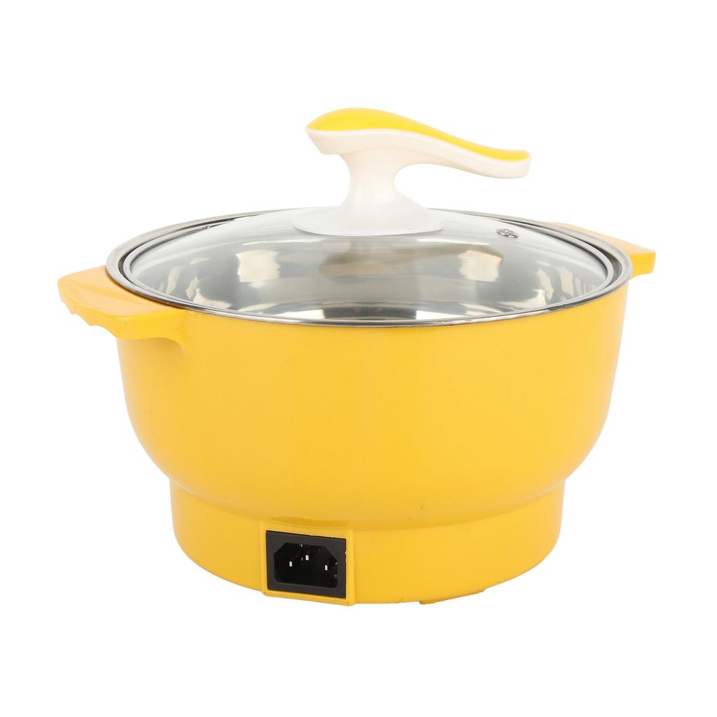 Electric Cooking Pot 1.8L 400 To 800W Stainless Steel Inner Wall 2 Modes Overheating Protection