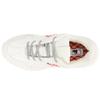 MLB Big Ball Chunky Anti-Slip And Wear-Resistant Lightweight Low-Top Chunky Sneakers Unisex White Red Sneakers 32SHCN011-43I