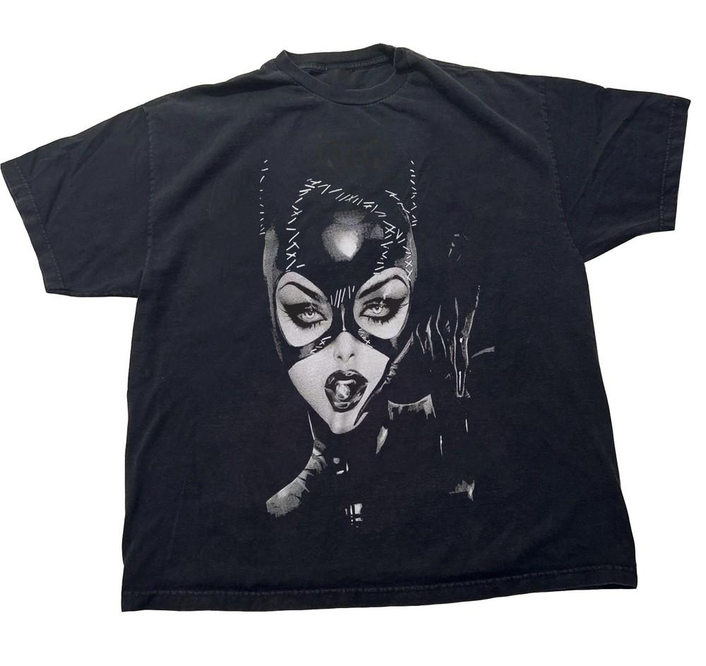 Футболка K1th x Batman Селина Кайл Comfort Colors Размер S-5XL Фанмейд Унисекс Футболка M