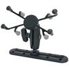 1-Inch Ball Head Rail Mount Bracket for Car or Boat Modification - Quick Release T-Type Slider.