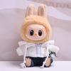 Dark Blue Jeans Sitting Labubu Doll Clothes Cute Bear Mini Cotton Doll's Clothes  Baby Pendant
