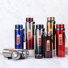Stainless Steel Insulated Travel Mug With Tea Separator And Carrying Rope For Outdoor Use