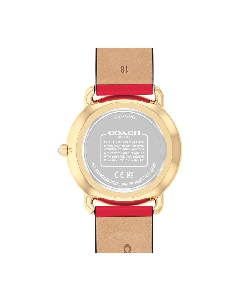 Coach ELLIOT Officially Imported Women's Watch, Red, 14504386,