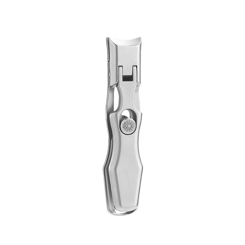 Tagliaunghie Spesso con Apertura Ampia e Acciaio Inossidabile Anti-Schizzo, Set Manicure in Scatola di Latta
