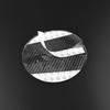 AIRSPEED Carbon Fiber Fuel Tank Cap Cover for Abarth and 695 Customizable Exterior A tape included for easy Perfect as a Carbon 595, 595C, (3rd