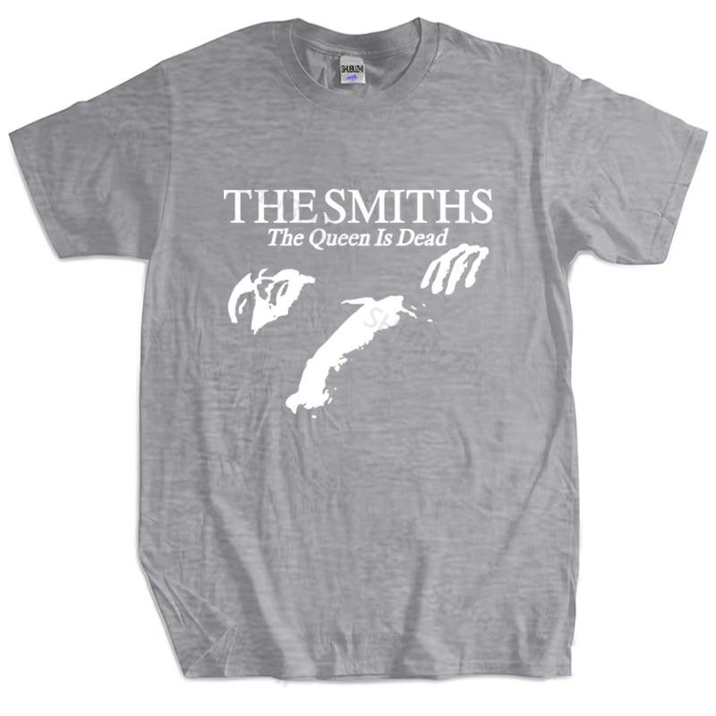 2026 Hot Summer Tops The Smiths _The Queen Is Dead_ - T-Shirt Men Women Cotton T Shirt Gothic Cotton Oversized T-shirts