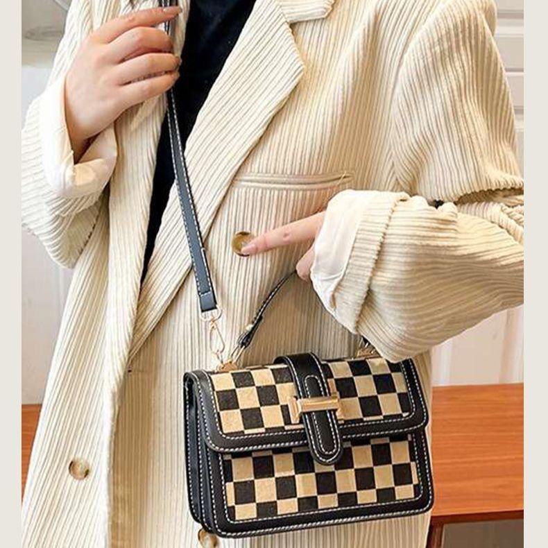 New Small Square Bag, Versatile Shoulder Messenger Bag Casual Women's Bag