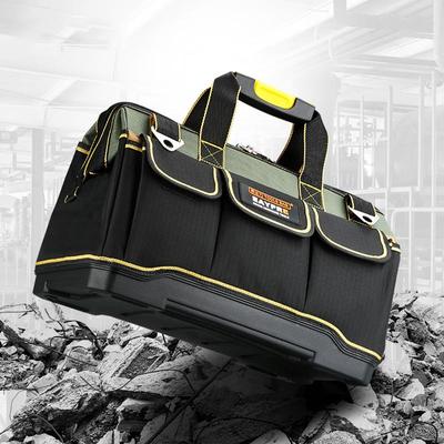 Sac à Outils Portatif Multifonctionnel en Tissu Oxford Sac de Rangement Imperméable Outils Grande Capacité Sacs.