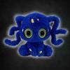 Dark Elf Plush Doll Gothic Punk Original Cartoon Plush Toy Super Soft Stuffed Halloween Animal Pillow Cool Girl Birthday Gift