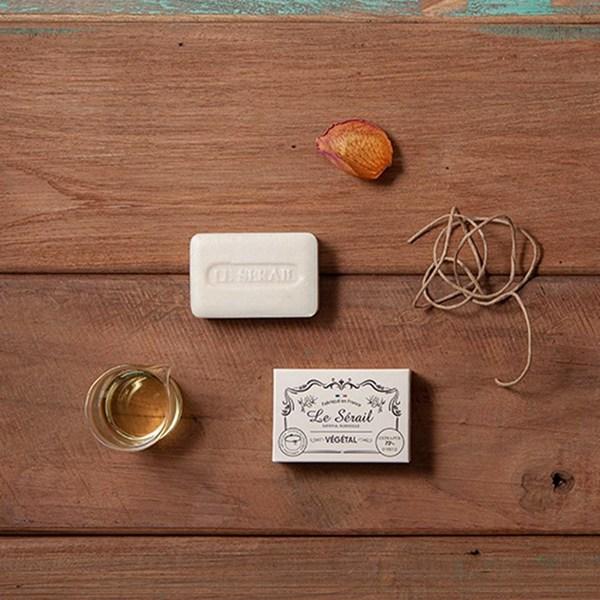 France Lecerai Soap Eco-friendly Natural Neutral Cleansing, 100g, 1 Piece