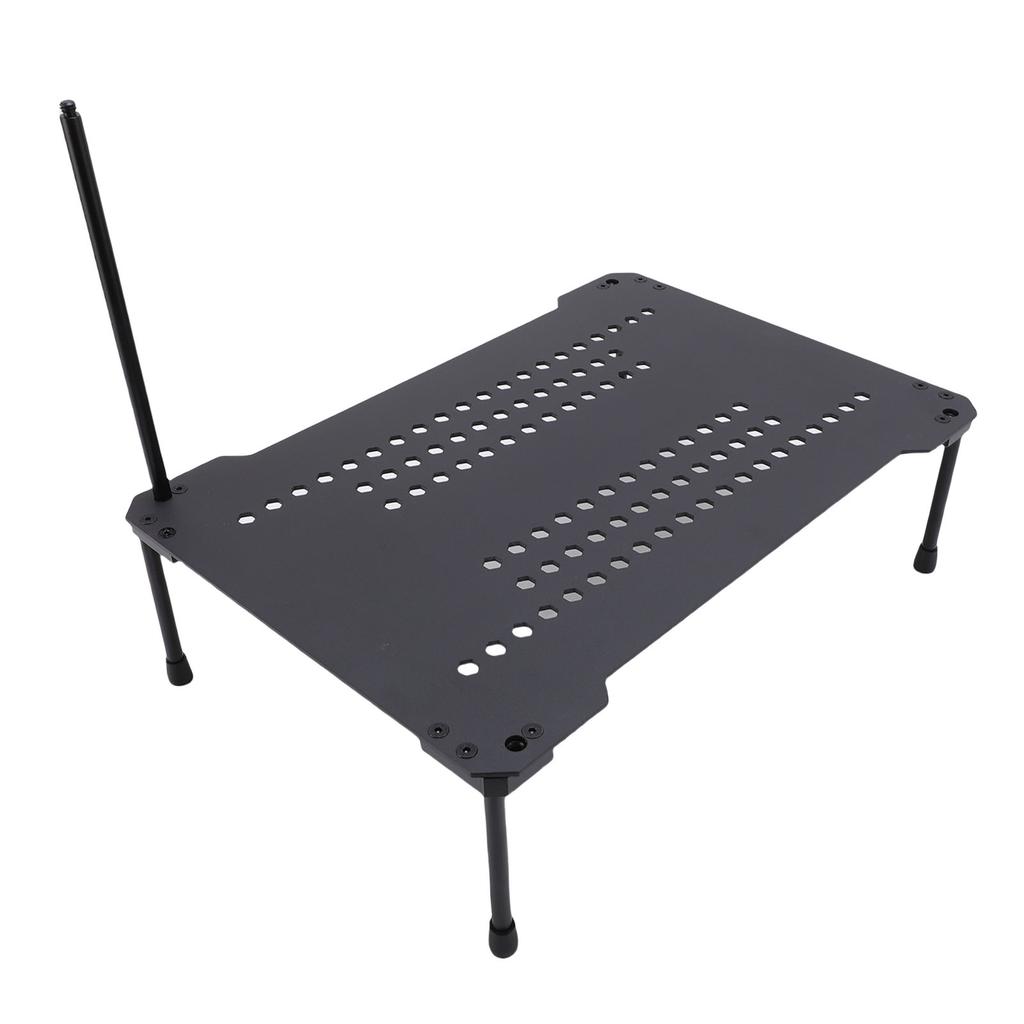 Height Adjustable Camping Table Fit for IGT Carbon Steel Aluminum Folding Portable Small Picnic Table for Outdoor BBQ