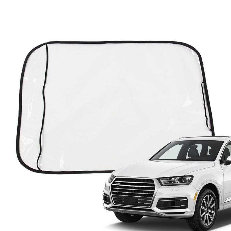 Car Seat Backrest Protector Kick Mats Back Seat Protectors For Vehicles PE Film Kick Mat Seat Protector Protect From Dirt Mud