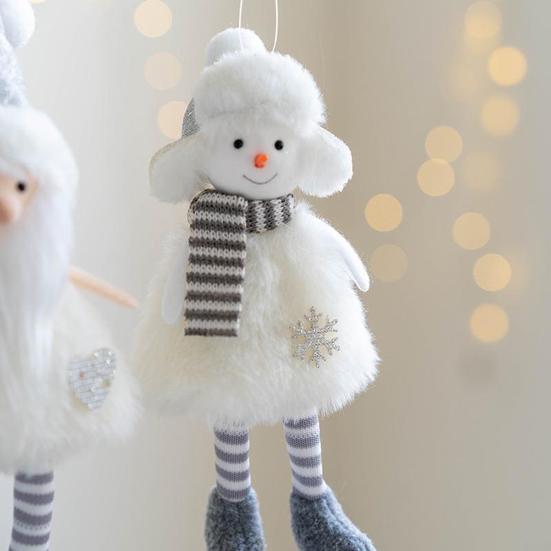 Weihnachten 2025 Weihnachtsengel Plüsch Mädchen Anhänger Weihnachtsbaumschmuck Weihnachtsdekoration für Zuhause Weihnachtsgeschenke Neujahr 2025