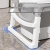 Foldable Large Children's Soaking Tub: Portable Baby Bath and Swimming Tub
