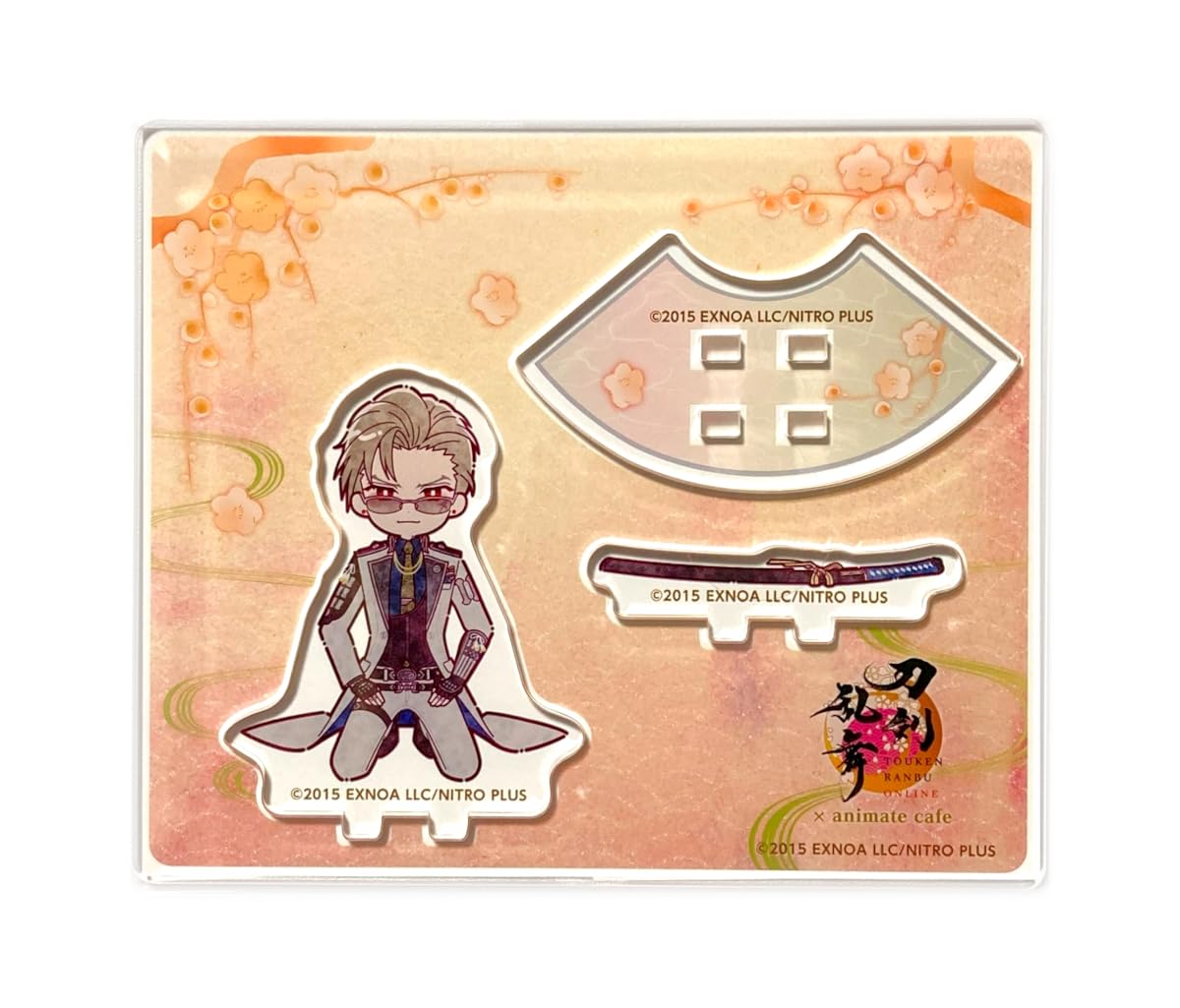 

Touken Ranbu ONLINE 10-я годовщина Часть 3 × animate cafe Мини-акриловая подставка на коленях Ямадориге