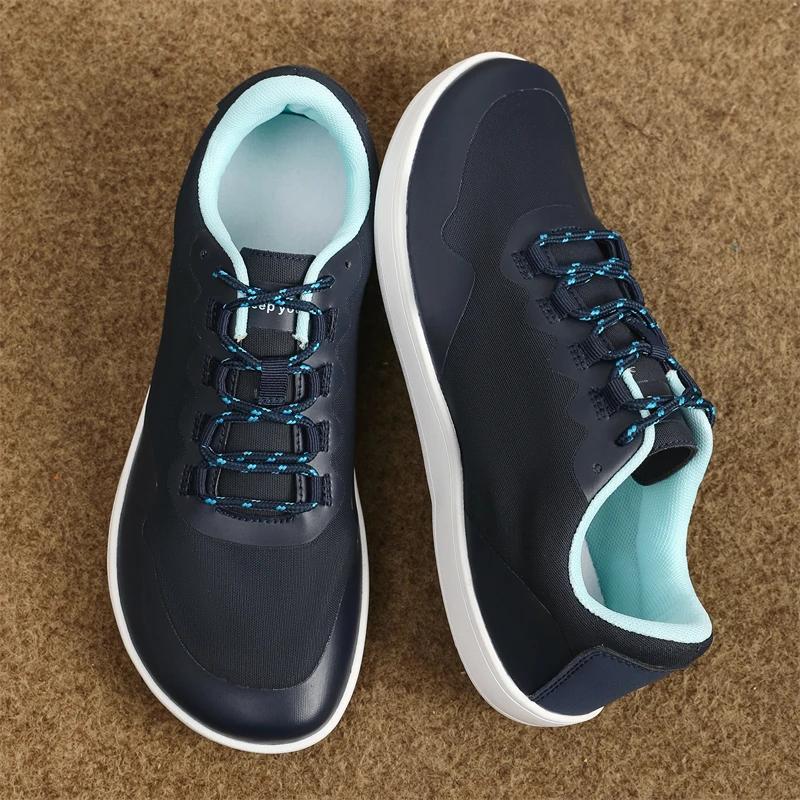 Fashion Breathable Lace-up Solid Men's Shoes Soft Lightweight Male Casual Shoes Non-Slip Outdoor Mens Sneakers Sports Treking Footwear