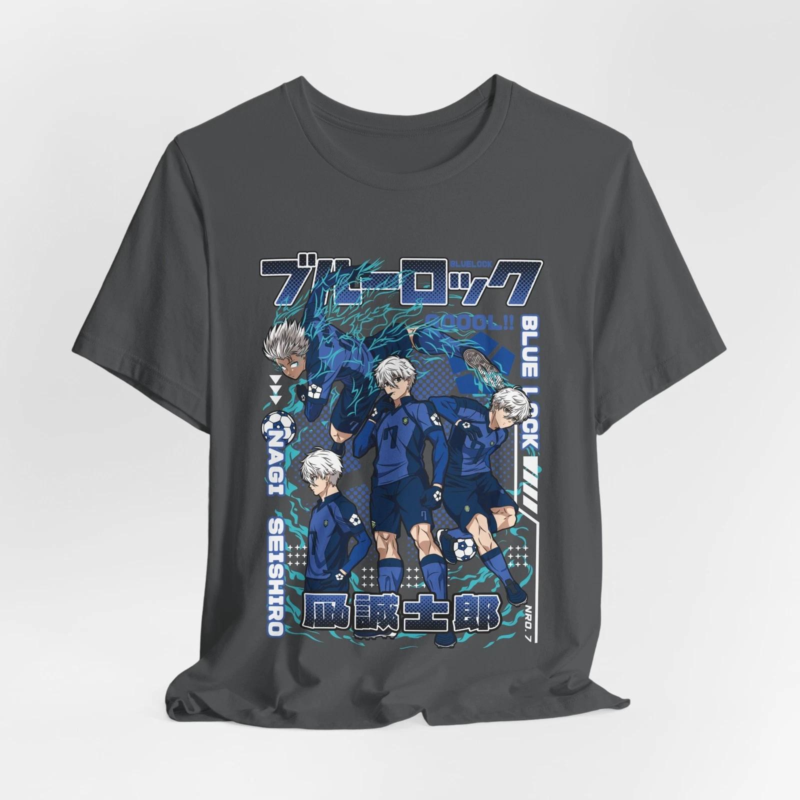Blue Lock, Nagi Seishiro Collage Design | Anime Graphic Tee M