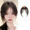 3D Bangs Female Synthetic Wig Fluffy Hair On The Top of The Head Natural Forehead Middle-parted Fake Bangs