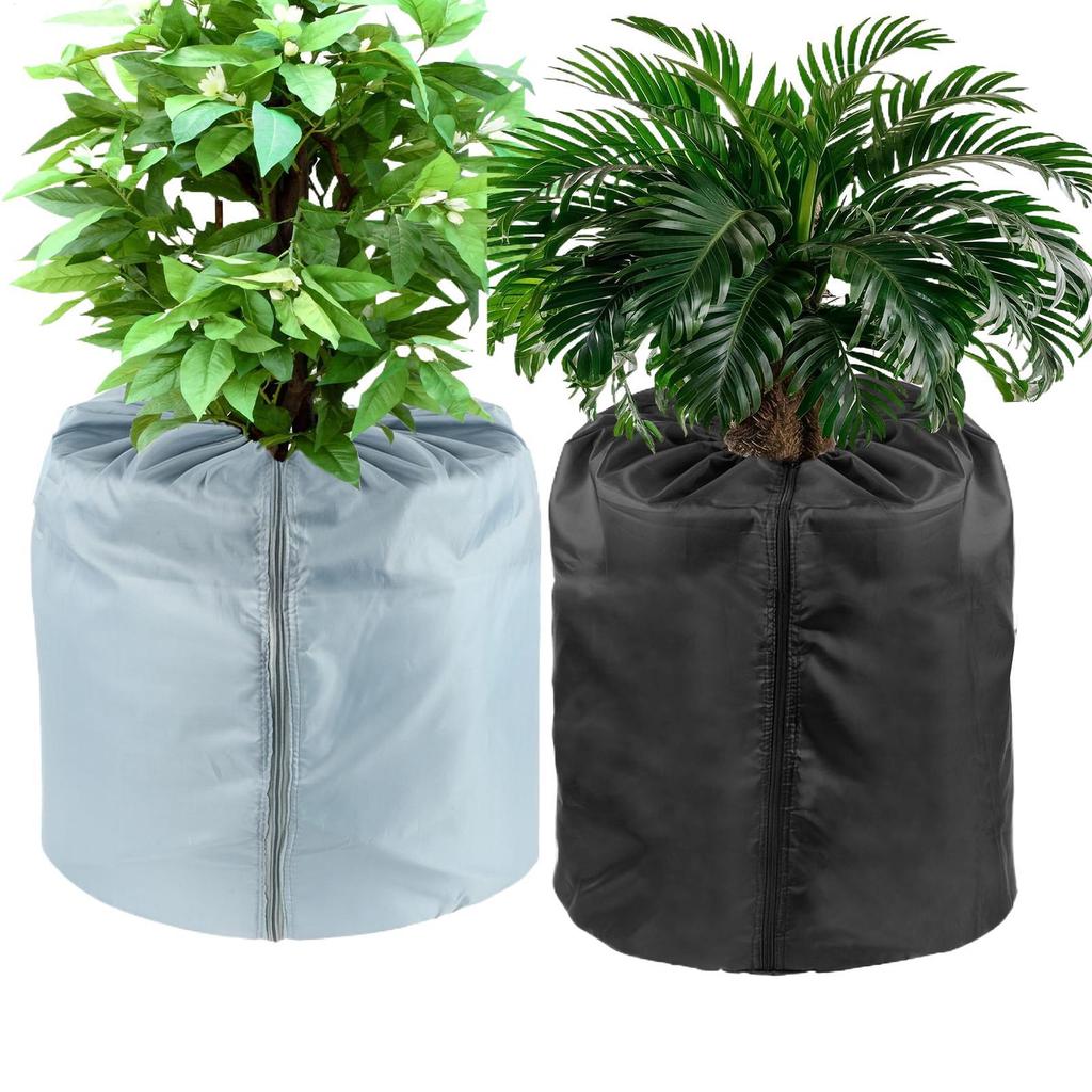 Pflanzen Winterschutz Abdeckung Gartenpflanze Frostschutz Abdeckung Isolierter Schutz mit Reißverschluss Kordelzug für Garten Gewächshaus Hochbeet