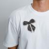 Vintage Style Bowknot Patch Rhinestone Embroidered Iron on for Trousers Cushions Pillows DIY Fashion Embroidered Patch