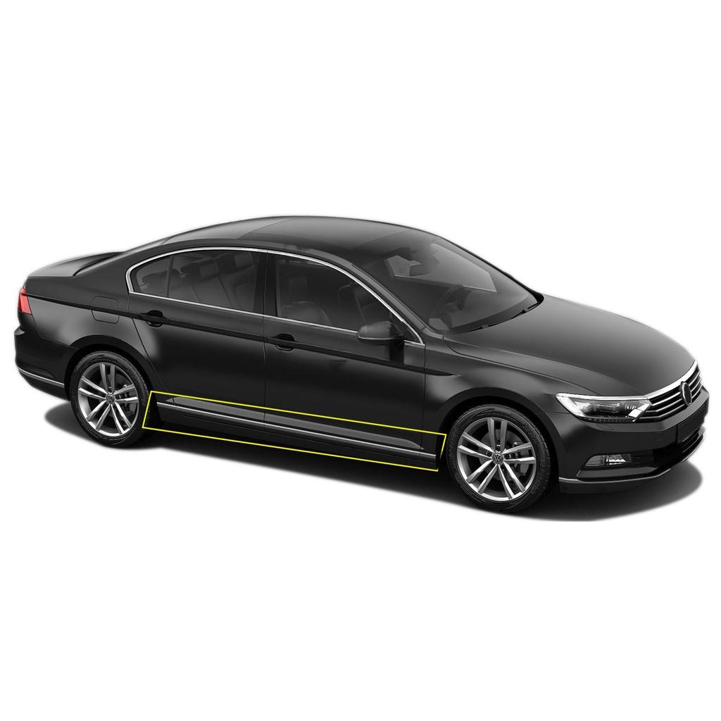 Profili Portiera Laterale Acciaio Inossidabile Cromato Volkswagen Passat B8 20152019
