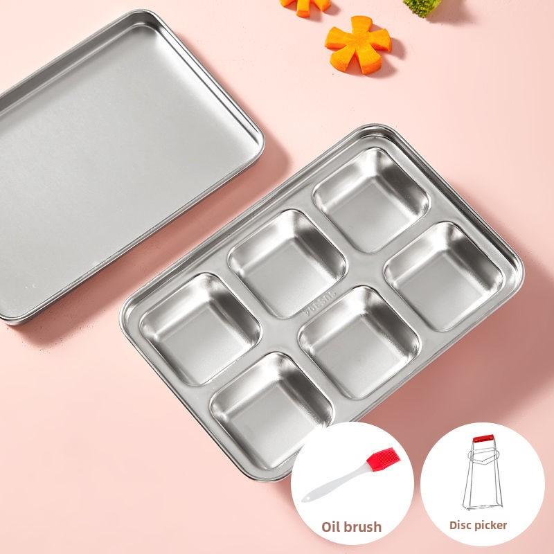 

304 Stainless Steel Rice Cake Steamer Mold Baking Tool for Steamed Pudding Fa Gao Muffin Cupcake Maker Kitchen Gadget DIY
