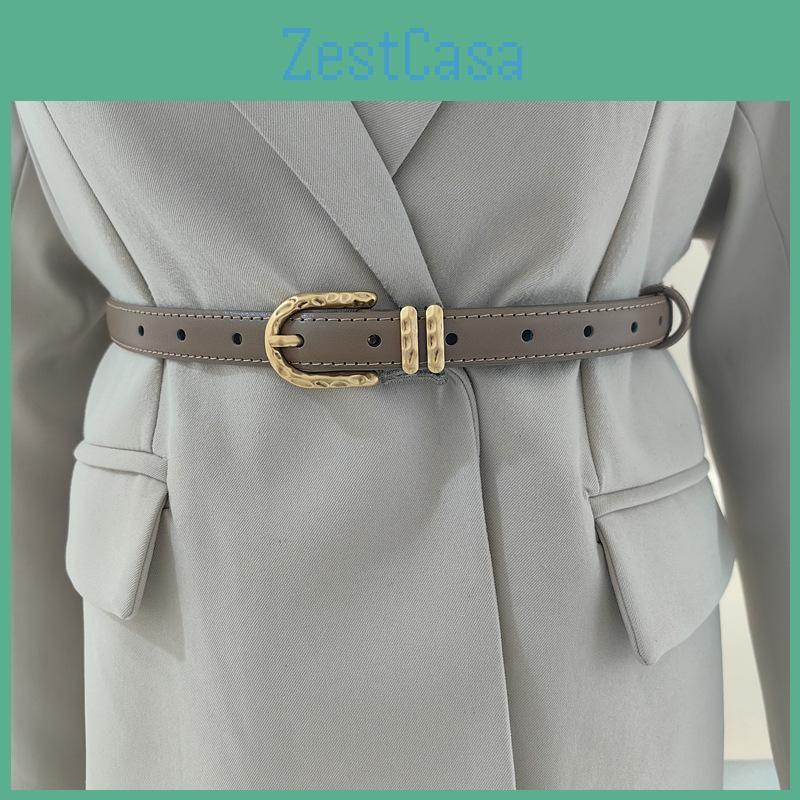Solid Color Trendy Leather Waist Accessory For Women Casual Looks Gift Fashion