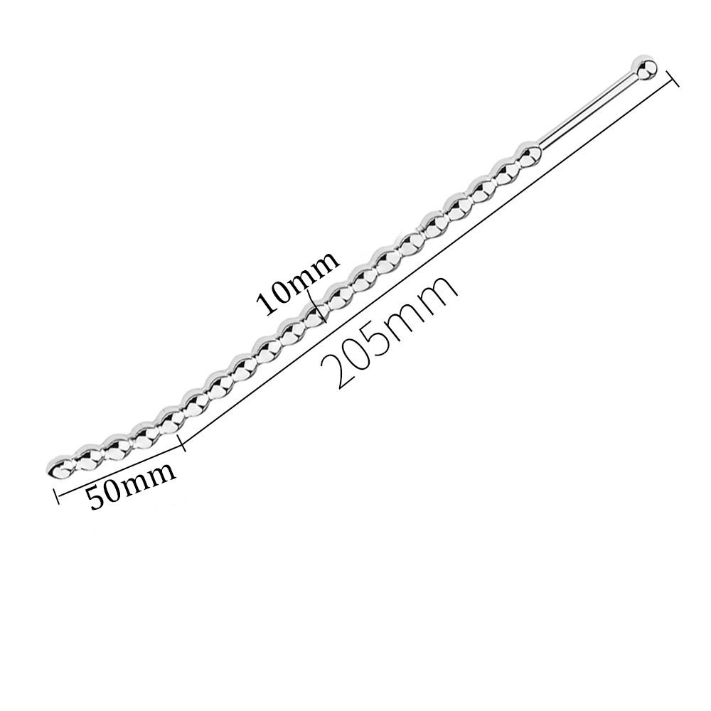 Penis Plug Metal Urethral Dilator Sounding Rod Adult Sex Toys For Men Cock Uretra Dilatation Stainless Steel Urethral Sounds