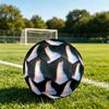 1 Stück Fuchs Größe 5 Fußball Professioneller Spiel-Trainingsfußball Indoor- & Outdoor-Sportball Leicht Langlebig c6559