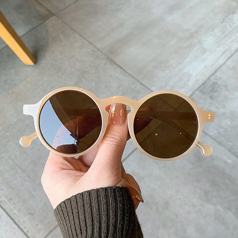 

Круглые солнцезащитные очки оверсайз женские высококачественные очки для женщин/мужчин винтажные очки женские