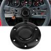 Steering Wheel Center Cap, 6 Volt Car Steering Wheel Horn Button Cover, Snap-in ABS