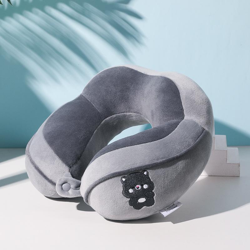 

Hump u-shaped pillow travel portable neck pillow office nap neck pillow cartoon plane pillow single