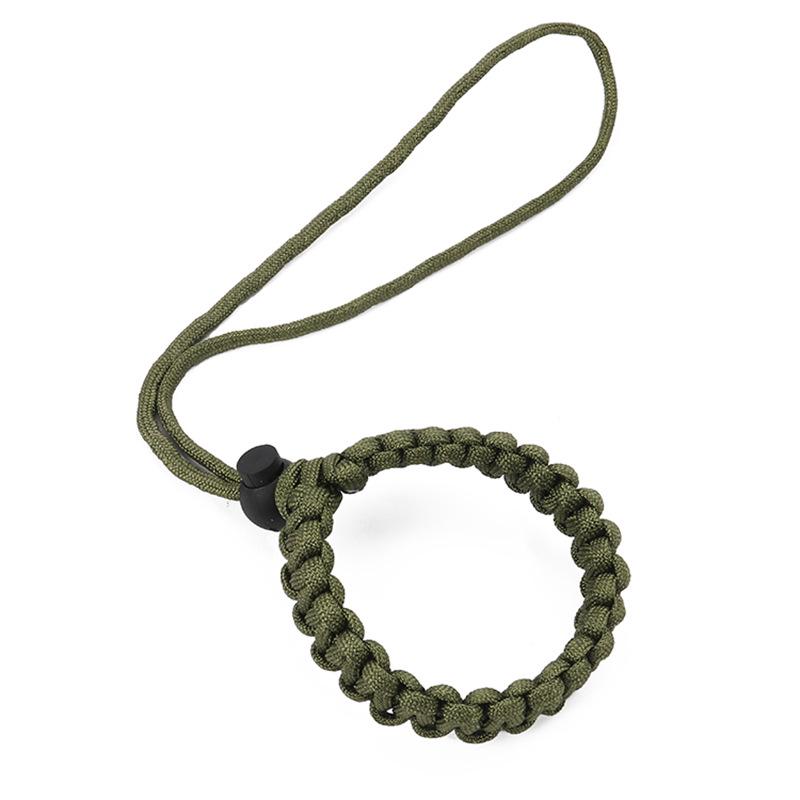 Drop-proof Outdoor Survival Digital Camera Bracelet with Paracord Wrist Strap & Water Bottle Handle