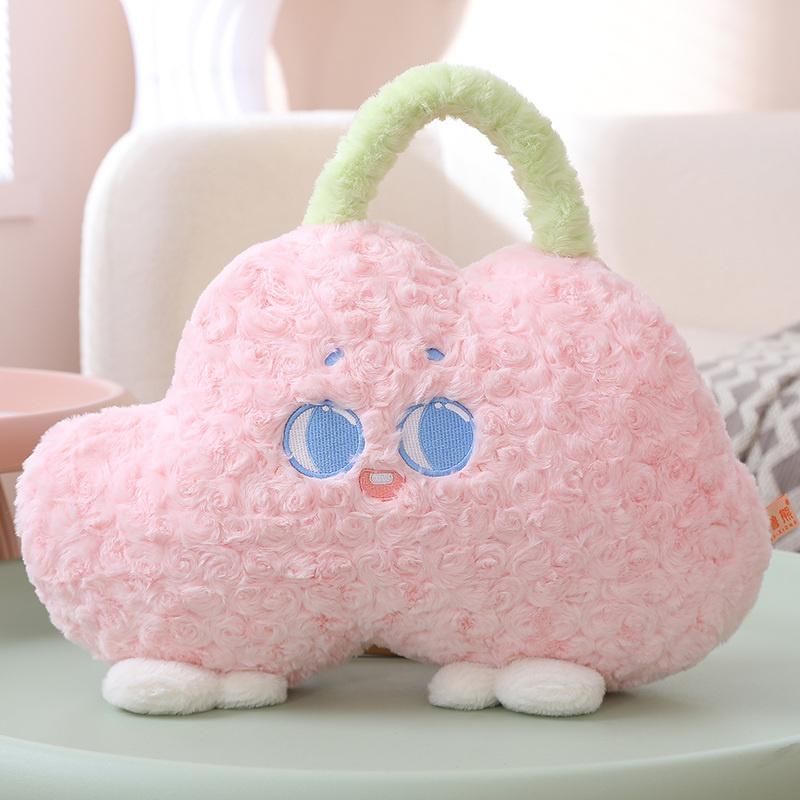 Pluș Moale Cald Nor Jucărie de Pluș Păpușă Pernă Decorativă pentru Sofă Drăguță Bebeluș Copii Prietenă Însoțire Somn Cadou